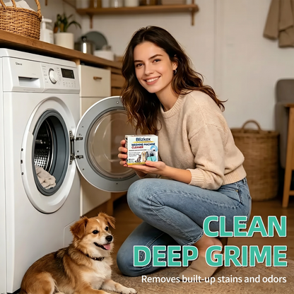 🔥Buy 1 Get 1 Free🔥Blizkox Washing Machine Cleaner Tablets（12 pack）
