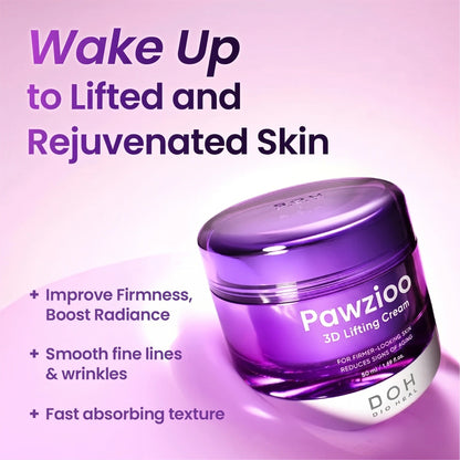 🔥Pawzioo 3D Lifting Cream | Advanced Korean Facial Night Cream