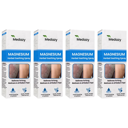✅ Official Store: Medazy® Magnesium Herbal Spray – Fast Relief for Psoriasis & Eczema | No-Rub, Steroid-Free