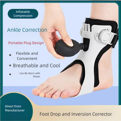 Foot Drop Support Brace – Walking Assistance for Foot Injury Patients, Safe & Stable Support