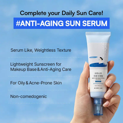 🔥LAST DAY Buy 1 Get 1 Free🔥Jaxvolt Birch Juice Sun Serum SPF 50 – Lightweight Hydration & Anti-Aging Care
