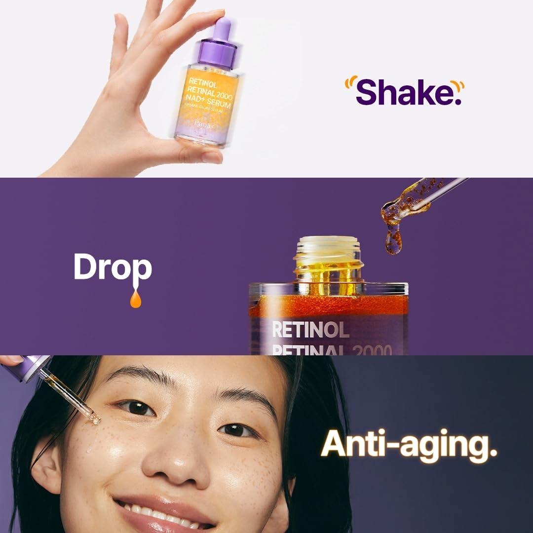 Shake drop anti-aging application routine