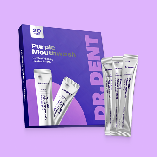 Purple Mouthwash